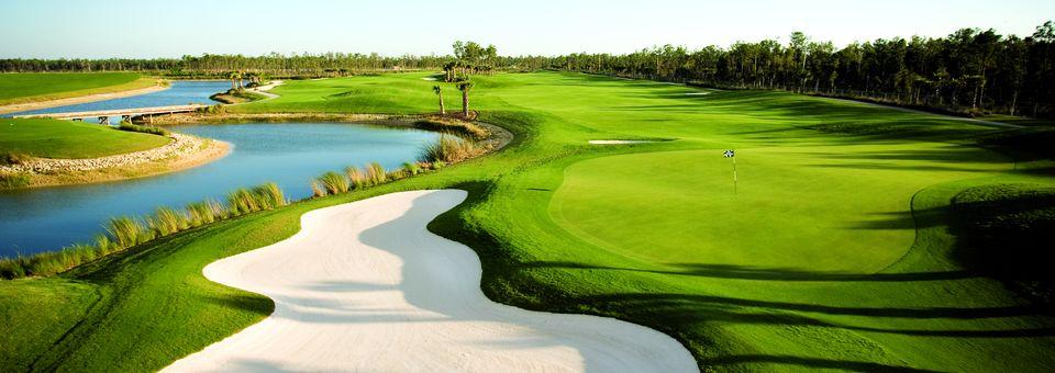 Beautiful course views and holes at Magnolia Landing Golf & Country Club located in Southwest Florida
