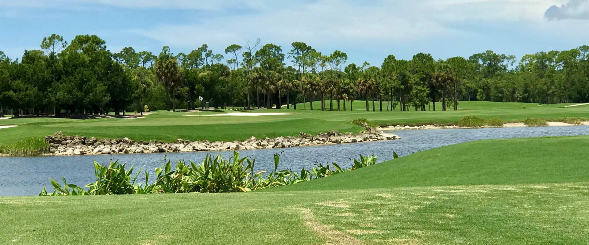 Beautiful course views and holes at Hideout Golf Club located in Southwest Florida