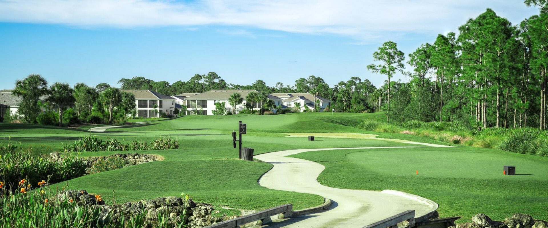 Beautiful course views and holes at Babcock National Golf Club located in Southwest Florida