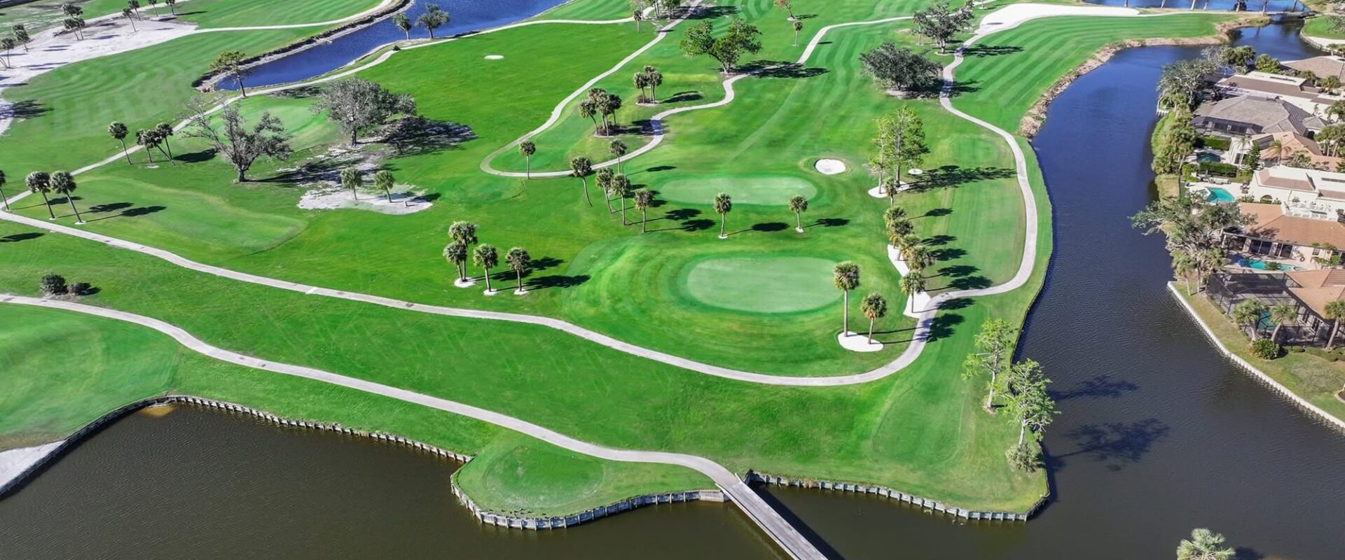 Beautiful course views and holes at Boca Royale Golf & Country Club located in Southwest Florida