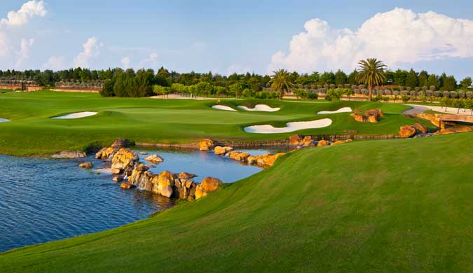 Beautiful course views and holes at Talis Park Golf Club located in Southwest Florida