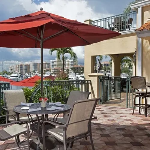 Beautiful course views and holes at Gulf Harbour Yacht & Country Club located in Southwest Florida