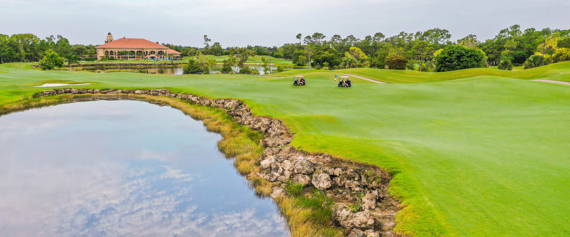 Beautiful course views and holes at The Club at Olde Cypress located in Southwest Florida