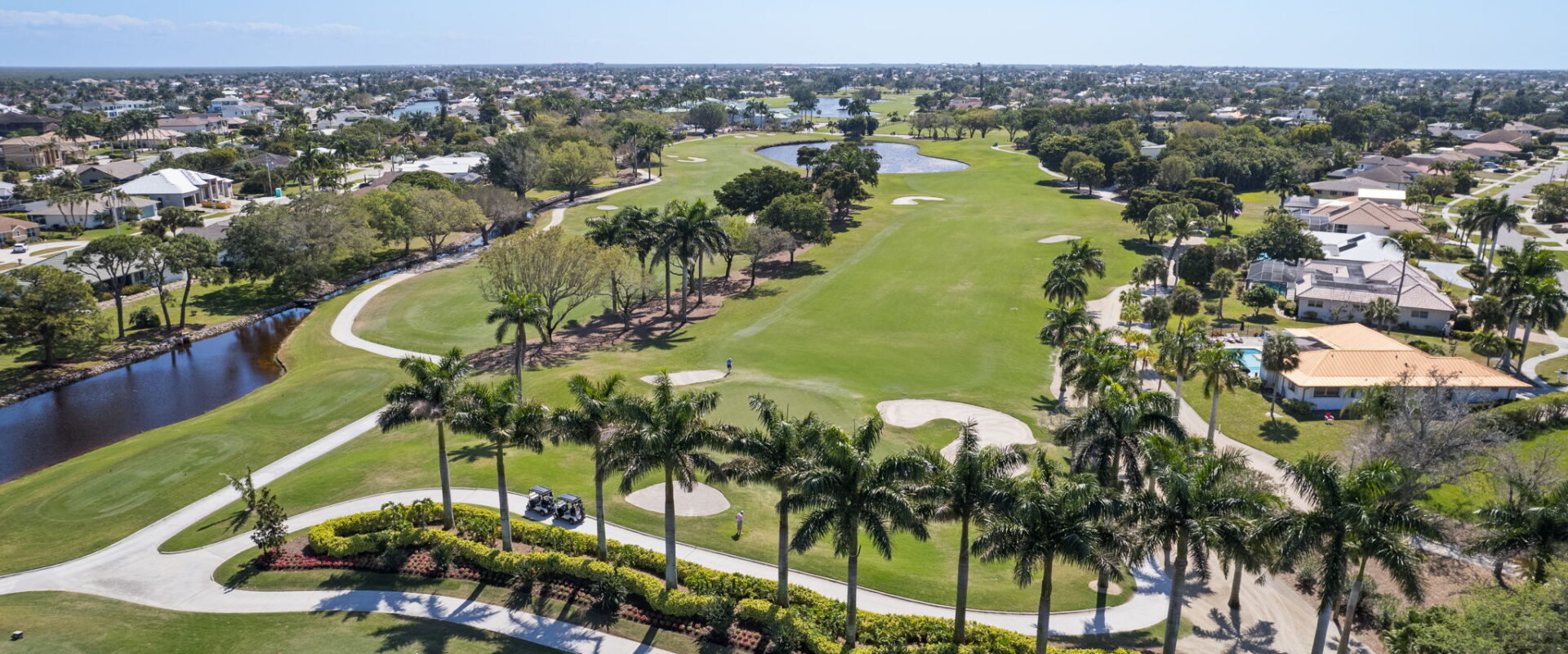 Beautiful course views and holes at Island Country Club located in Southwest Florida