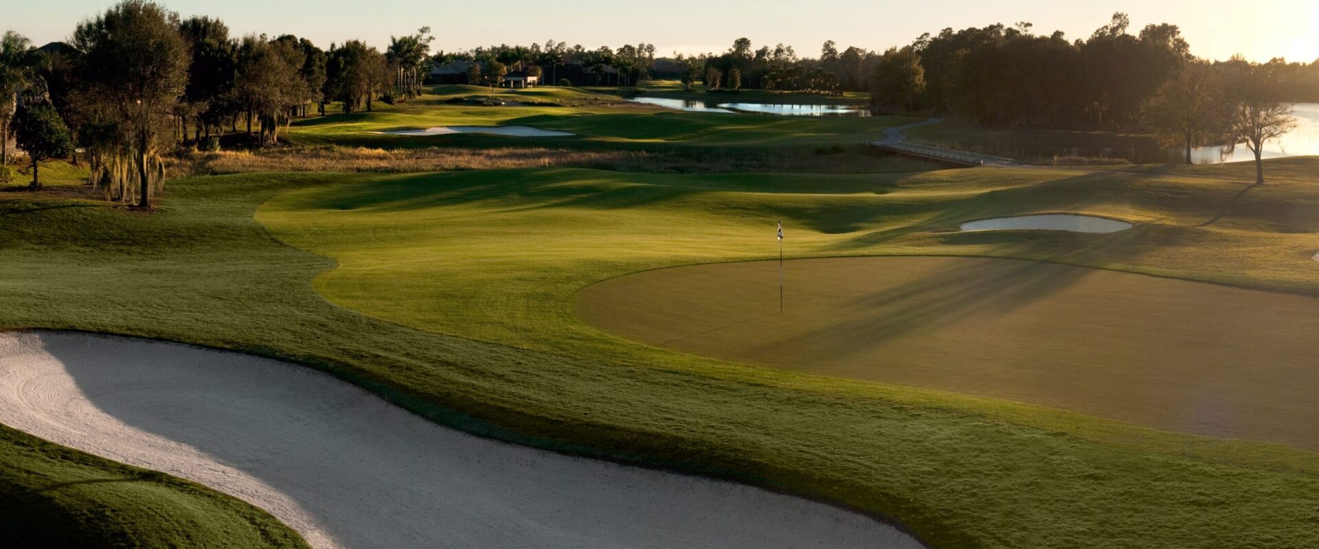 Beautiful course views and holes at Lely Resort - Mustang Course located in Southwest Florida