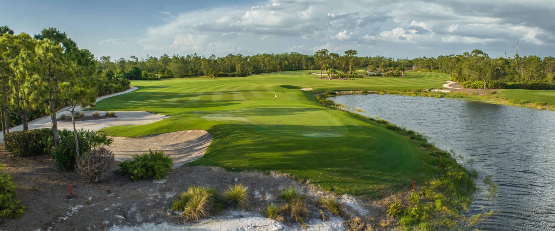 Beautiful course views and holes at Old Corkscrew Golf Club located in Southwest Florida