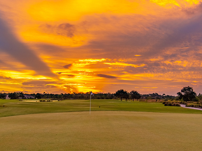 Beautiful course views and holes at River Hall Country Club located in Southwest Florida
