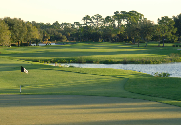 Beautiful course views and holes at Riverwood Golf Club located in Southwest Florida
