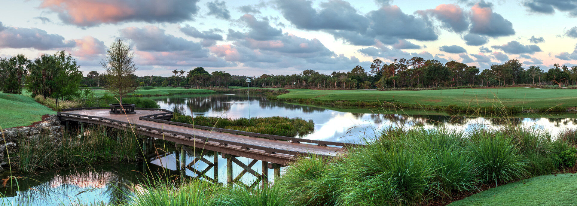 Beautiful course views and holes at Royal Poinciana Golf Club located in Southwest Florida