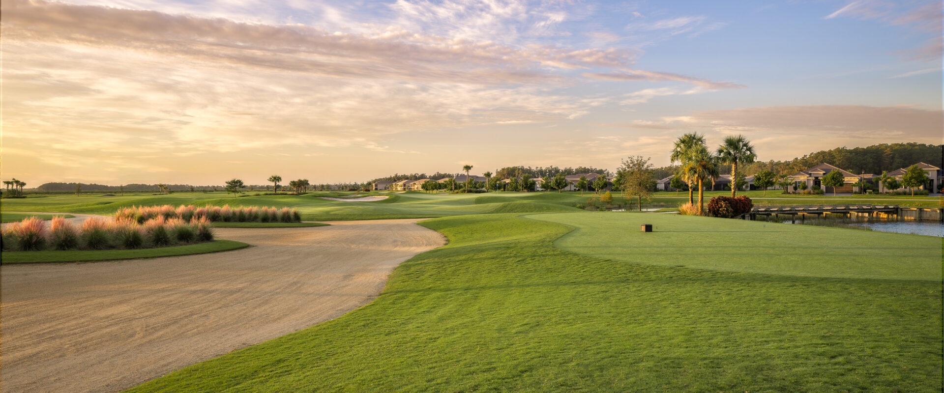 Beautiful course views and holes at The National Golf & Country Club located in Southwest Florida