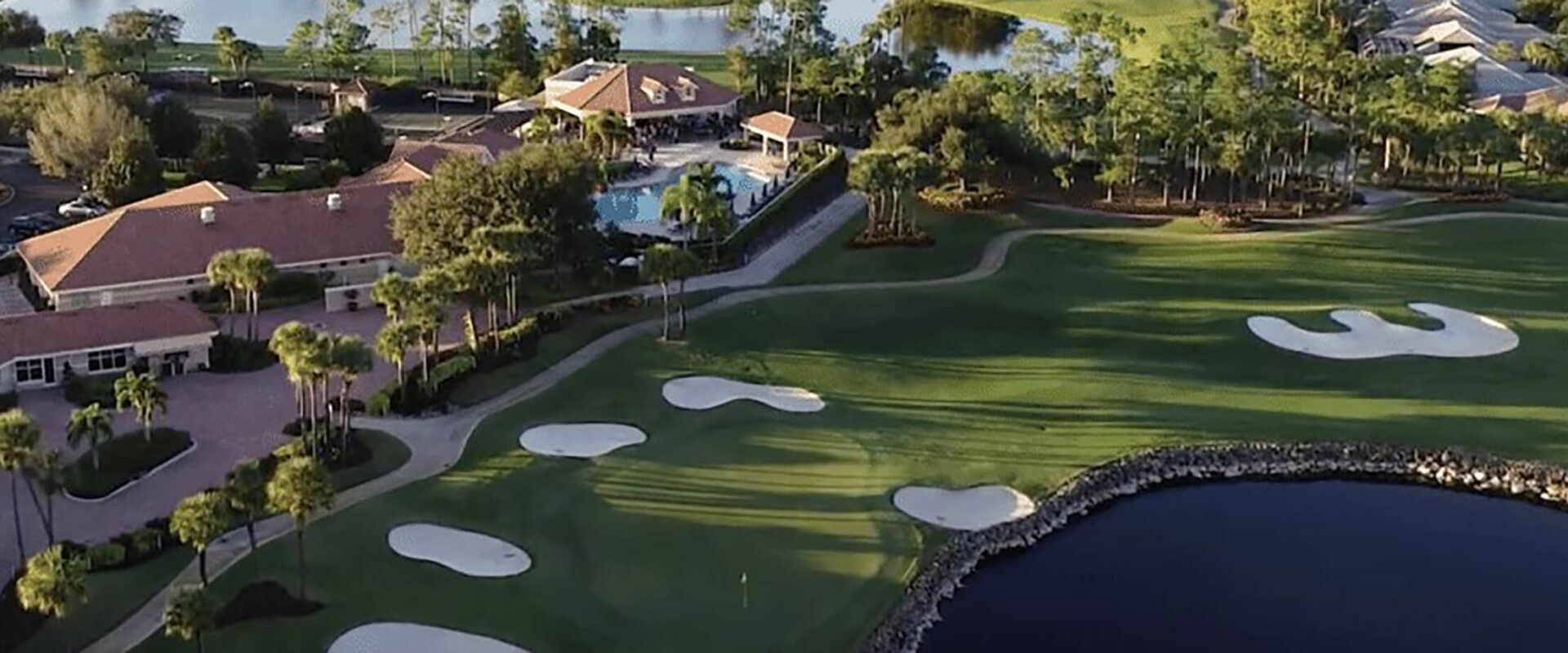 Beautiful course views and holes at Vanderbilt Country Club located in Southwest Florida