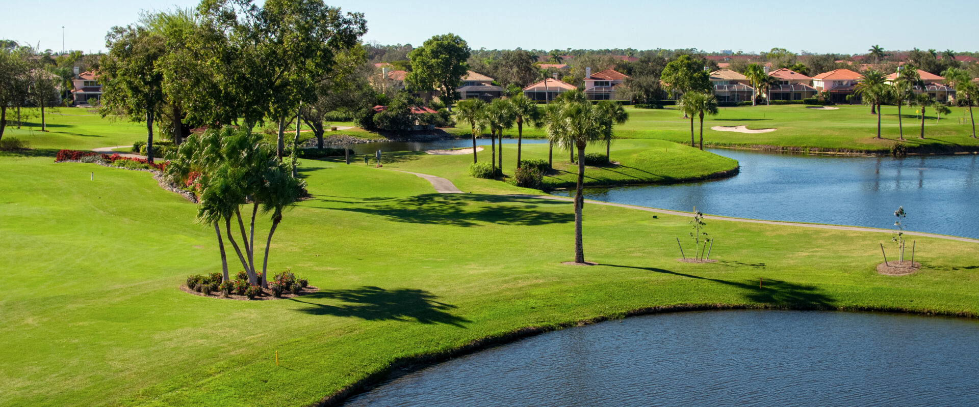 Beautiful course views and holes at Quail Village Golf Club located in Southwest Florida