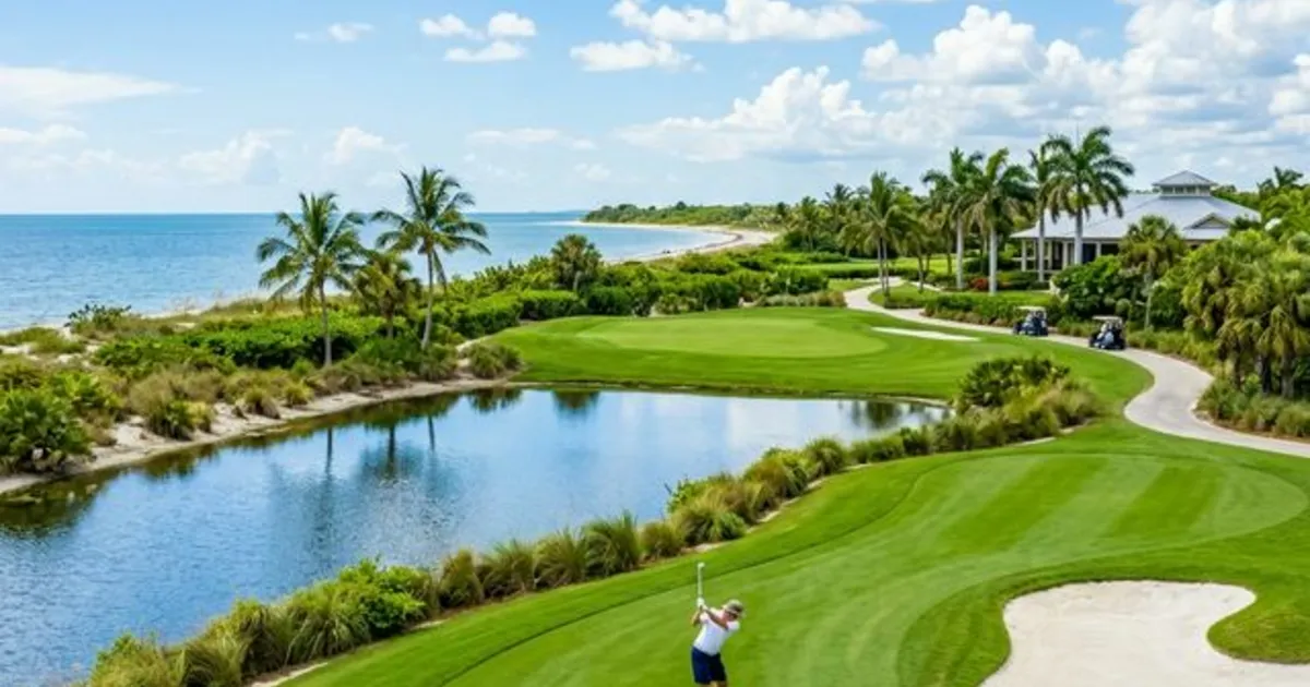 Sanibel Island golf after Hurricane Ian