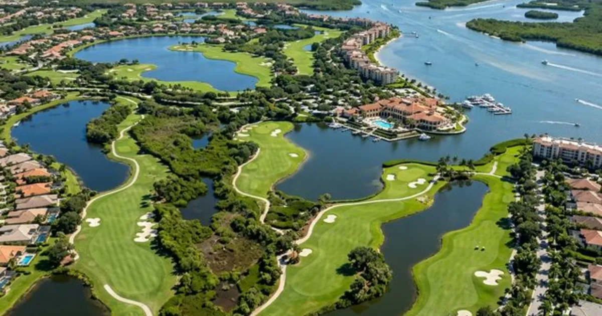 Bonita Bay Club golf courses